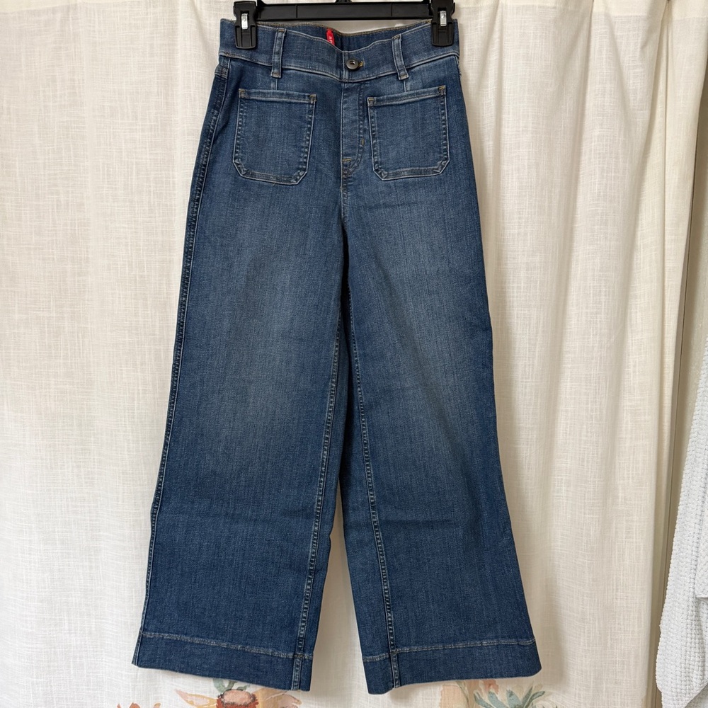 SPANX Dark Blue Flare Jeans